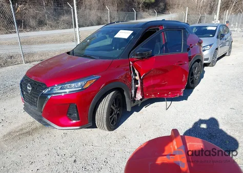 2024 Nissan Kicks Sr from USA, damaged, VIN 3N1CP5DV6RL572768